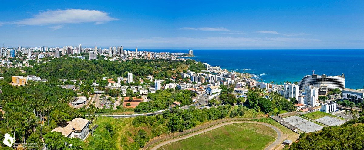 Vista aérea de Ondina